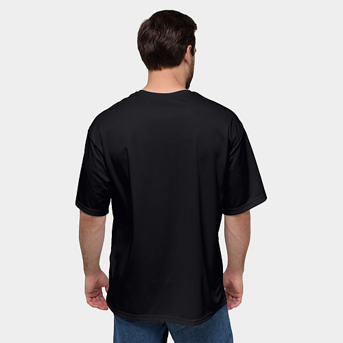 Мужская футболка оверсайз Powder / 3D-принт – фото 4