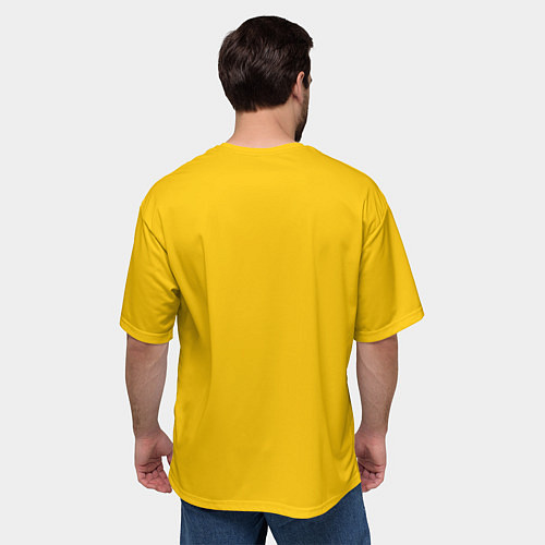 Мужская футболка оверсайз NFT ape turtleneck / 3D-принт – фото 4