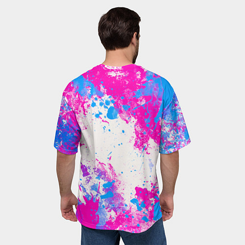 Мужская футболка оверсайз Мартышка Джинкс - Arcane / 3D-принт – фото 4