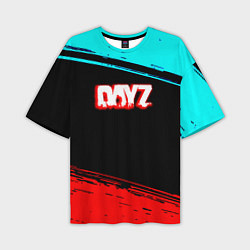 Футболка оверсайз мужская Dayz neon color, цвет: 3D-принт