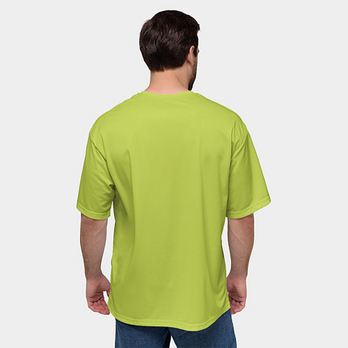 Мужская футболка оверсайз Майк Салливан лицо / 3D-принт – фото 4