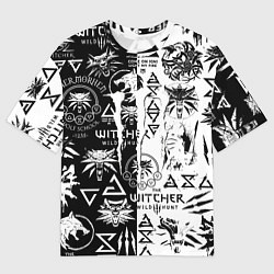 Футболка оверсайз мужская Monster energy логотипы игр, цвет: 3D-принт