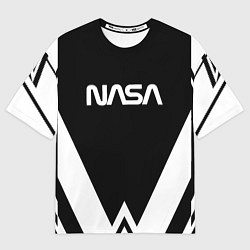 Футболка оверсайз мужская Nasa geometry, цвет: 3D-принт