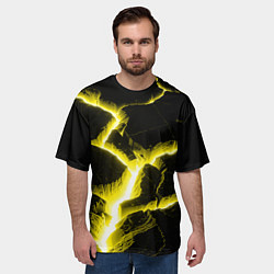Футболка оверсайз мужская The rift, цвет: 3D-принт — фото 2