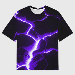 Футболка оверсайз мужская The rift, цвет: 3D-принт