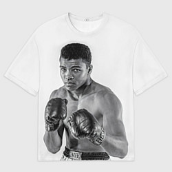 Футболка оверсайз мужская Young Muhammad Ali, цвет: 3D-принт