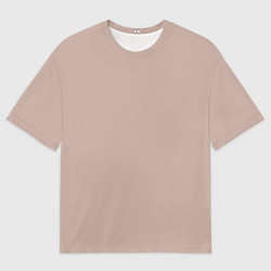 Мужская футболка оверсайз Светлый оттенок цвета года 2025 от Пантон