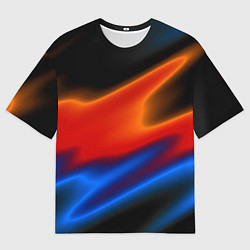 Футболка оверсайз мужская Multicoloured, цвет: 3D-принт