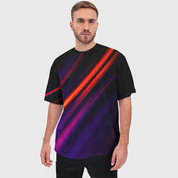 Футболка оверсайз мужская Multicolored, цвет: 3D-принт — фото 2