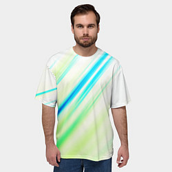 Футболка оверсайз мужская Multicolored, цвет: 3D-принт — фото 2