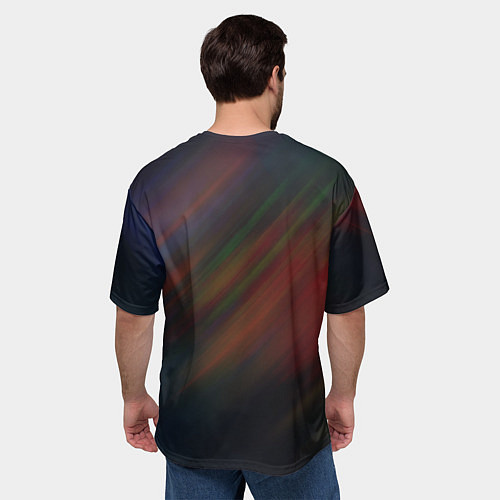 Мужская футболка оверсайз Парень в кепке / 3D-принт – фото 4