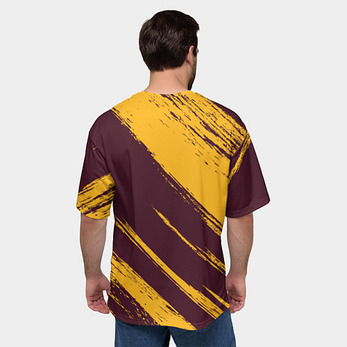 Мужская футболка оверсайз Кливленд Кавальерс - команда НБА / 3D-принт – фото 4