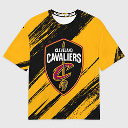 Мужская футболка оверсайз Cleveland Cavaliers NBA