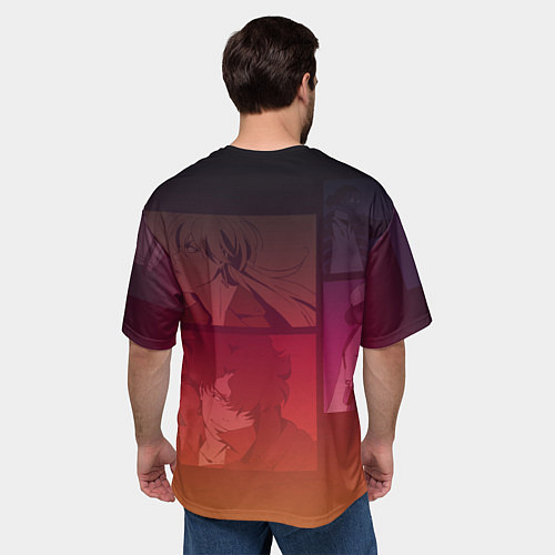 Мужская футболка оверсайз Lazarus Art / 3D-принт – фото 4