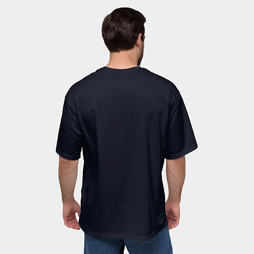 Мужская футболка оверсайз Магическая сова / 3D-принт – фото 4