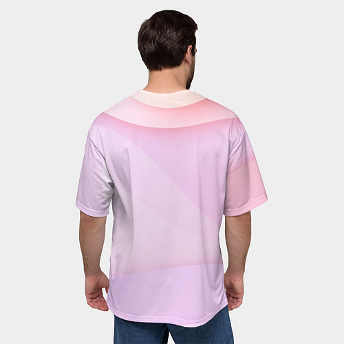 Мужская футболка оверсайз Билли Айлиш из линии - минимализм / 3D-принт – фото 4