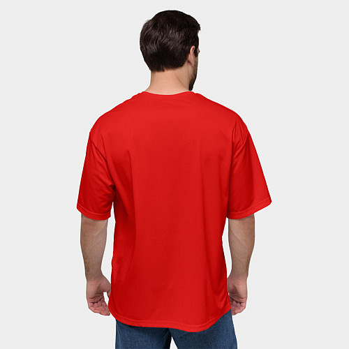 Мужская футболка оверсайз Кто мы - мясо - кабан / 3D-принт – фото 4