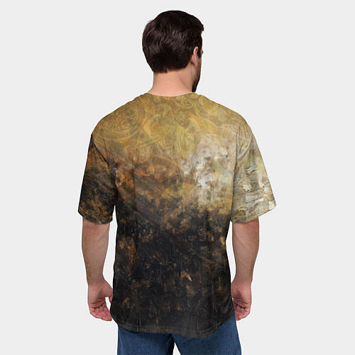 Мужская футболка оверсайз Воин Гатц в броне / 3D-принт – фото 4