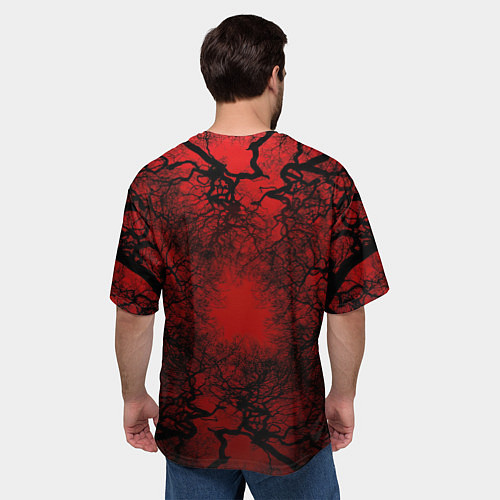 Мужская футболка оверсайз Кукла Вуду Bones / 3D-принт – фото 4