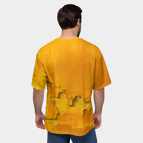 Мужская футболка оверсайз Cool Bender - graffiti / 3D-принт – фото 4