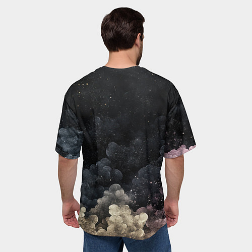 Мужская футболка оверсайз Игрок 067 с маской - Игра в кальмара / 3D-принт – фото 4