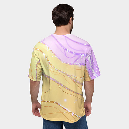 Мужская футболка оверсайз Lana Del Rey танцует / 3D-принт – фото 4