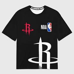 Мужская футболка оверсайз Хьюстон Рокетс - НБА команда