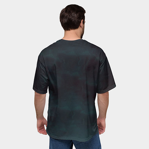 Мужская футболка оверсайз The Witcher логотип / 3D-принт – фото 4