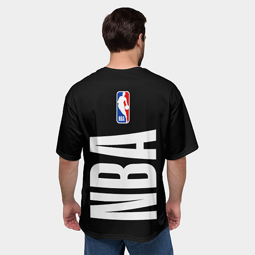 Мужская футболка оверсайз Miami Heat - NBA team / 3D-принт – фото 4