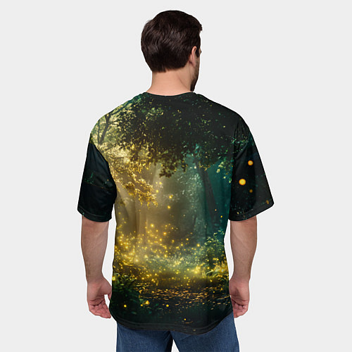 Мужская футболка оверсайз Жэньши и лягушка - Монолог Фармацевта / 3D-принт – фото 4