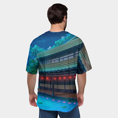 Мужская футболка оверсайз Милашка Сиратори Айра Дандадан / 3D-принт – фото 4