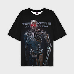 Футболка оверсайз мужская T-800, цвет: 3D-принт