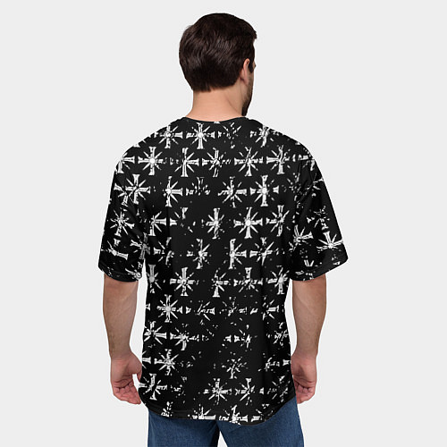 Мужская футболка оверсайз Doom x farcry game / 3D-принт – фото 4