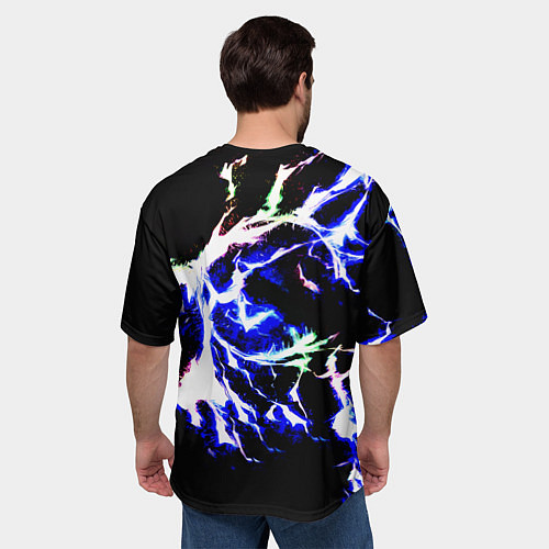 Мужская футболка оверсайз Аниме Hunter x Hunter Киллуа / 3D-принт – фото 4