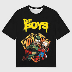 Мужская футболка оверсайз The boys - Simpsons