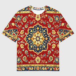 Футболка оверсайз мужская Советский ковер, цвет: 3D-принт