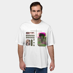 Футболка оверсайз мужская Шуга - BTS, цвет: 3D-принт — фото 2