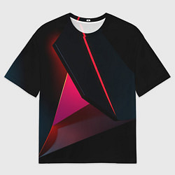 Мужская футболка оверсайз Geometric shapes