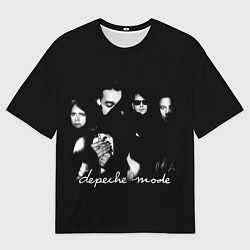 Футболка оверсайз мужская Depeche Mode shoot, цвет: 3D-принт