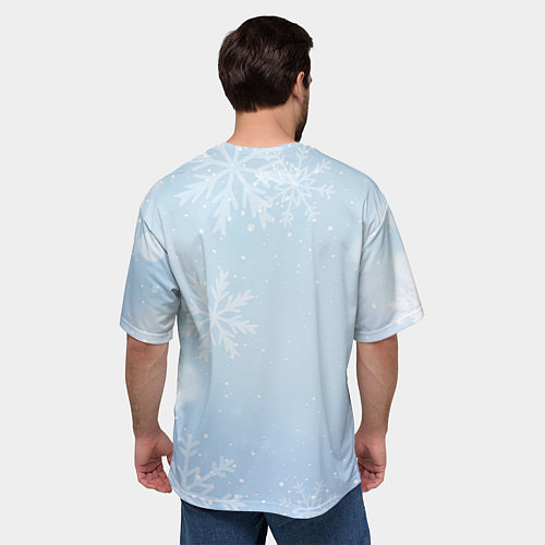 Мужская футболка оверсайз Подарок от гнома / 3D-принт – фото 4