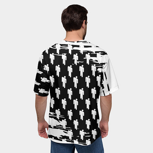 Мужская футболка оверсайз Borussia люди краски / 3D-принт – фото 4