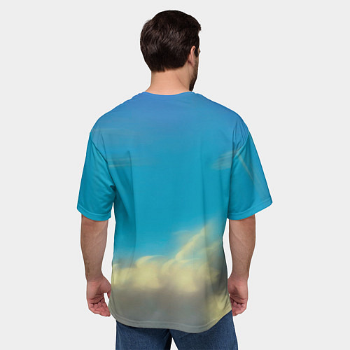 Мужская футболка оверсайз My littlle pony / 3D-принт – фото 4