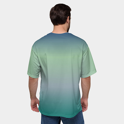 Мужская футболка оверсайз CR Ronaldo / 3D-принт – фото 4