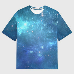 Футболка оверсайз мужская Космос, цвет: 3D-принт