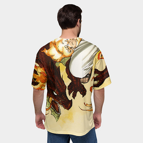 Мужская футболка оверсайз Фэйри Тэйл / 3D-принт – фото 4