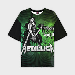 Футболка оверсайз мужская Metallica: Robert Trujillo, цвет: 3D-принт