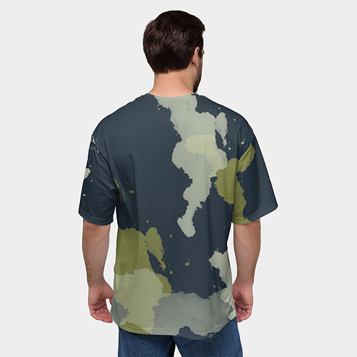 Мужская футболка оверсайз One Piece / 3D-принт – фото 4