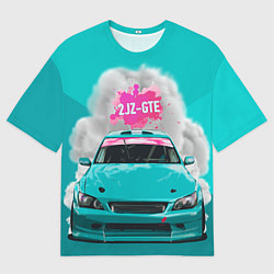 Футболка оверсайз мужская 2 JZ GTE, цвет: 3D-принт