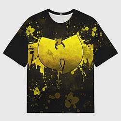 Футболка оверсайз мужская Wu-Tang Clan: Yellow, цвет: 3D-принт