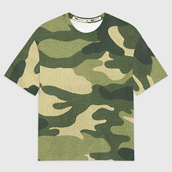 Мужская футболка оверсайз Хаки